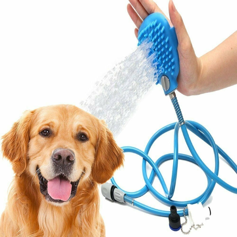 Pet Dog Cleaning Bathing Tool Shower and Scrubber