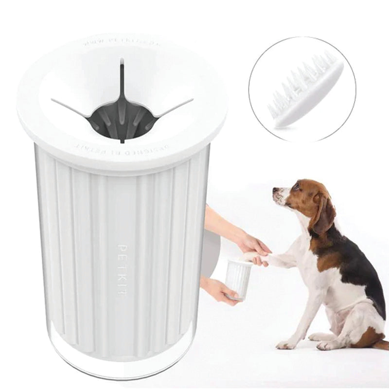 Pet Cat Dog Paw Cleaner Foot Washer Cup Feet Brush Wash Cleaning Cup PETKIT