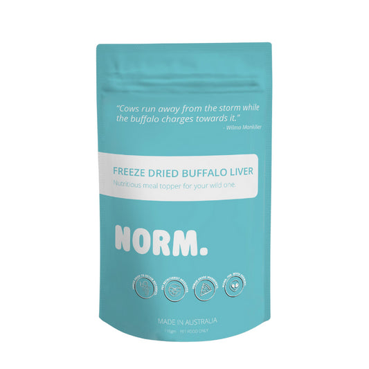 Norm Buffalo Liver Meal Topper Powdered Milkshake