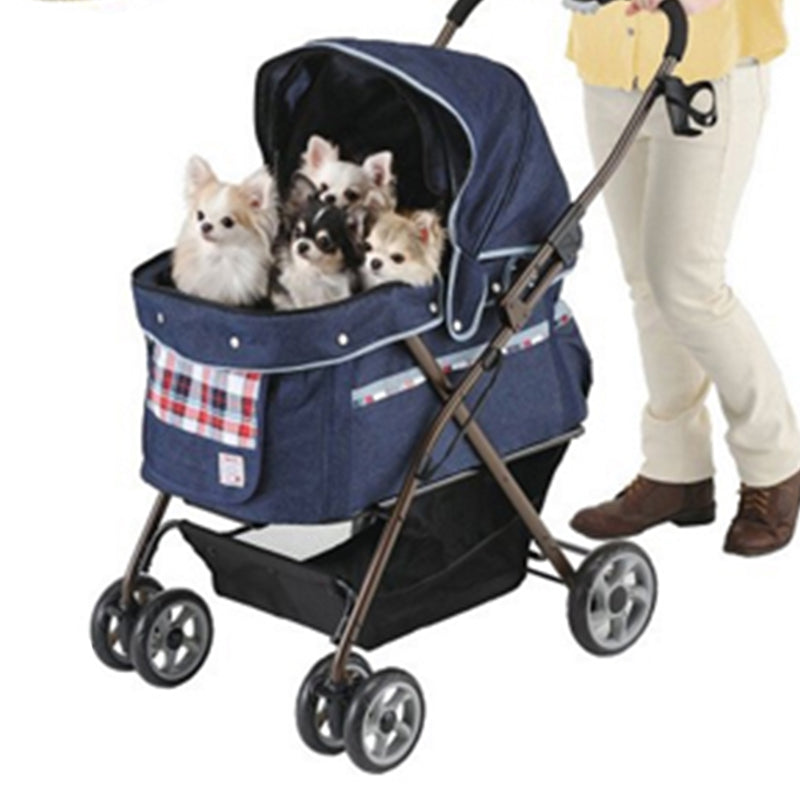 IVPETS Pet Stroller – Multi-Cat & Small Dog Travel Bag