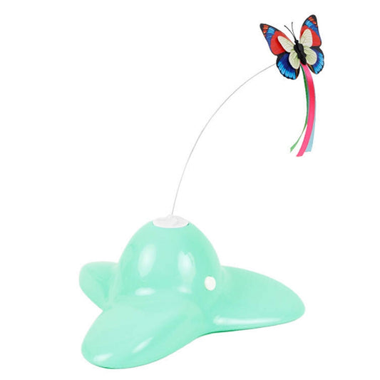 Electric Cat Toy Automatic 360° Rotating Butterfly for Interactive Play