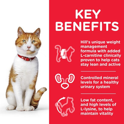 HILLS CAT ADULT NEUTERED CHICKEN POUCHES 85G