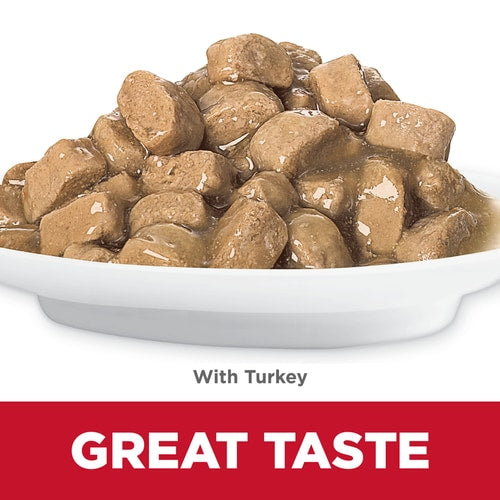 HILLS KITTEN TURKEY POUCH WET FOOD 85G