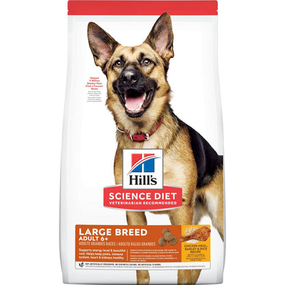 HILLS DOG ADULT 6+ LARGE BREED CHICKEN RECIPE12KG