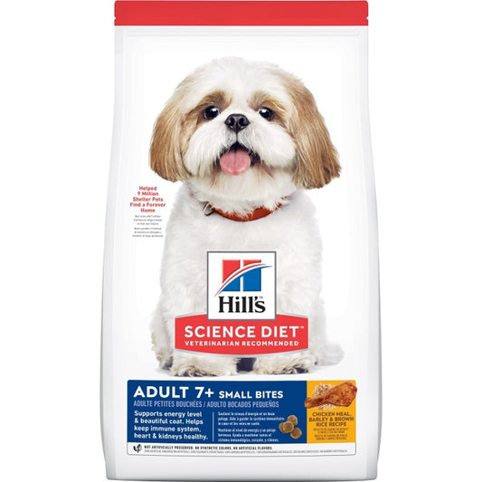 HILLS DOG ADULT 7+ ACTIVE LONGEVITY SMALL BITES 2KG