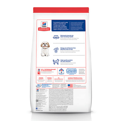 HILLS DOG ADULT 7+ ACTIVE LONGEVITY SMALL BITES 2KG