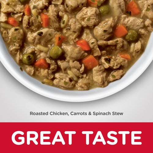 HILLS DOG CANNED FOOD ADULT 7+ CHICKEN & CARROT STEW 354G
