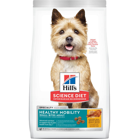 HILLS DOG ADULT HEALTHY MOBILITY SMALL BITES 1.81KG / 7.03KG