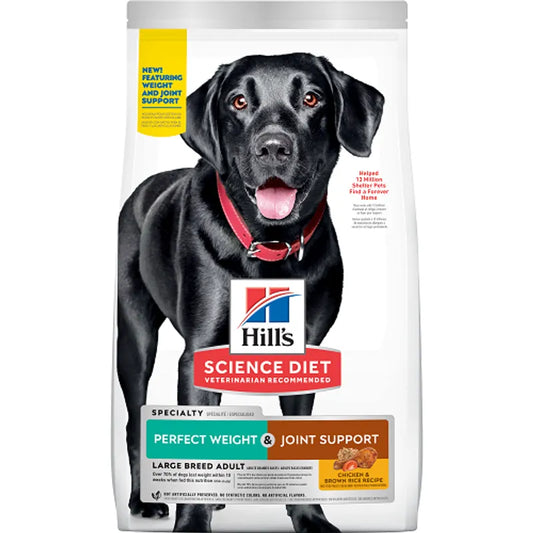 HILLS DOG LARGE BREED PERFECT WEIGHT JOINT SUPPORT 11.3KG