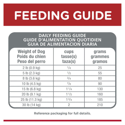 HILLS DOG ADULT SMALL PAWS LAMB & RICE 2.04KG