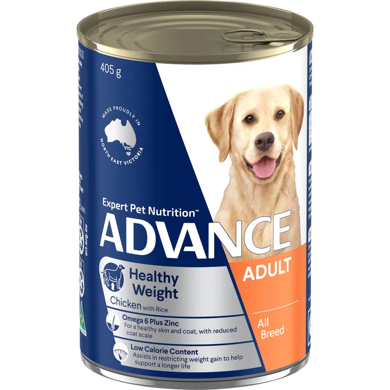 ADVANCE DOG ALL BREED HEALTHY WEGHT CHICKEN RICE 405G