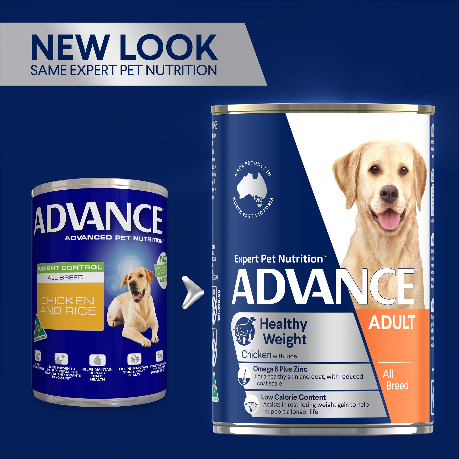 ADVANCE DOG ALL BREED HEALTHY WEGHT CHICKEN RICE 405G