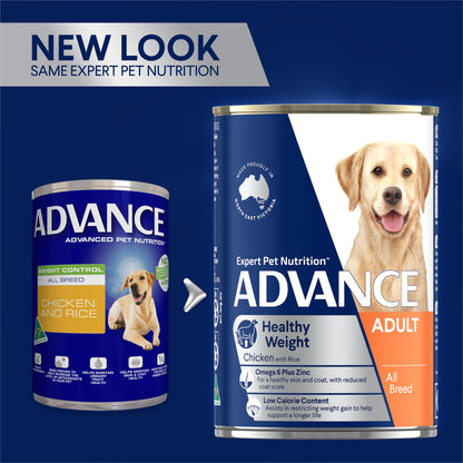 ADVANCE DOG ALL BREED HEALTHY WEGHT CHICKEN RICE 405G