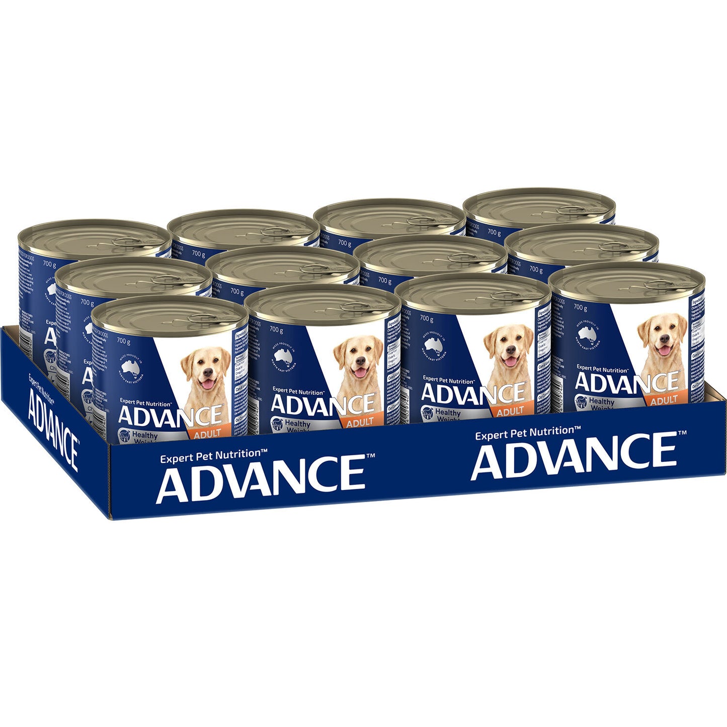 ADVANCE DOG ALL BREED ADULT HEALTHY WEIGHT CHICKEN WITH RICE 700G