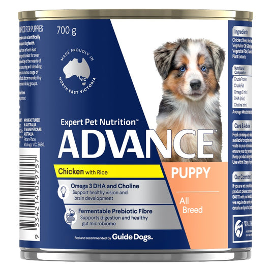 ADVANCE DOG ALL BREED PUPPY CHICKEN RICE 700G