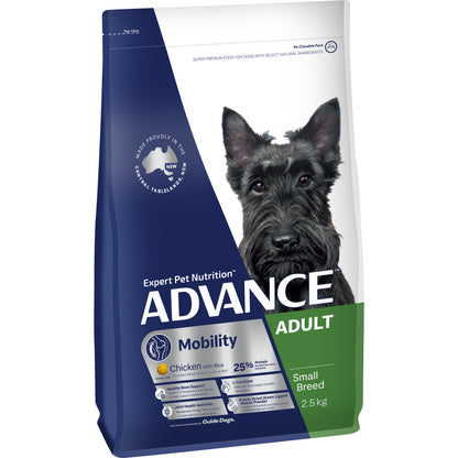 ADVANCE DOG MOBILTY SMALL BREED CHICKEN WITH RICE 2.5KG