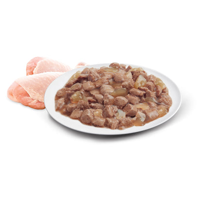 ADVANCE ADULT CAT WET FOOD WITH CHICKEN IN JELLY 85G
