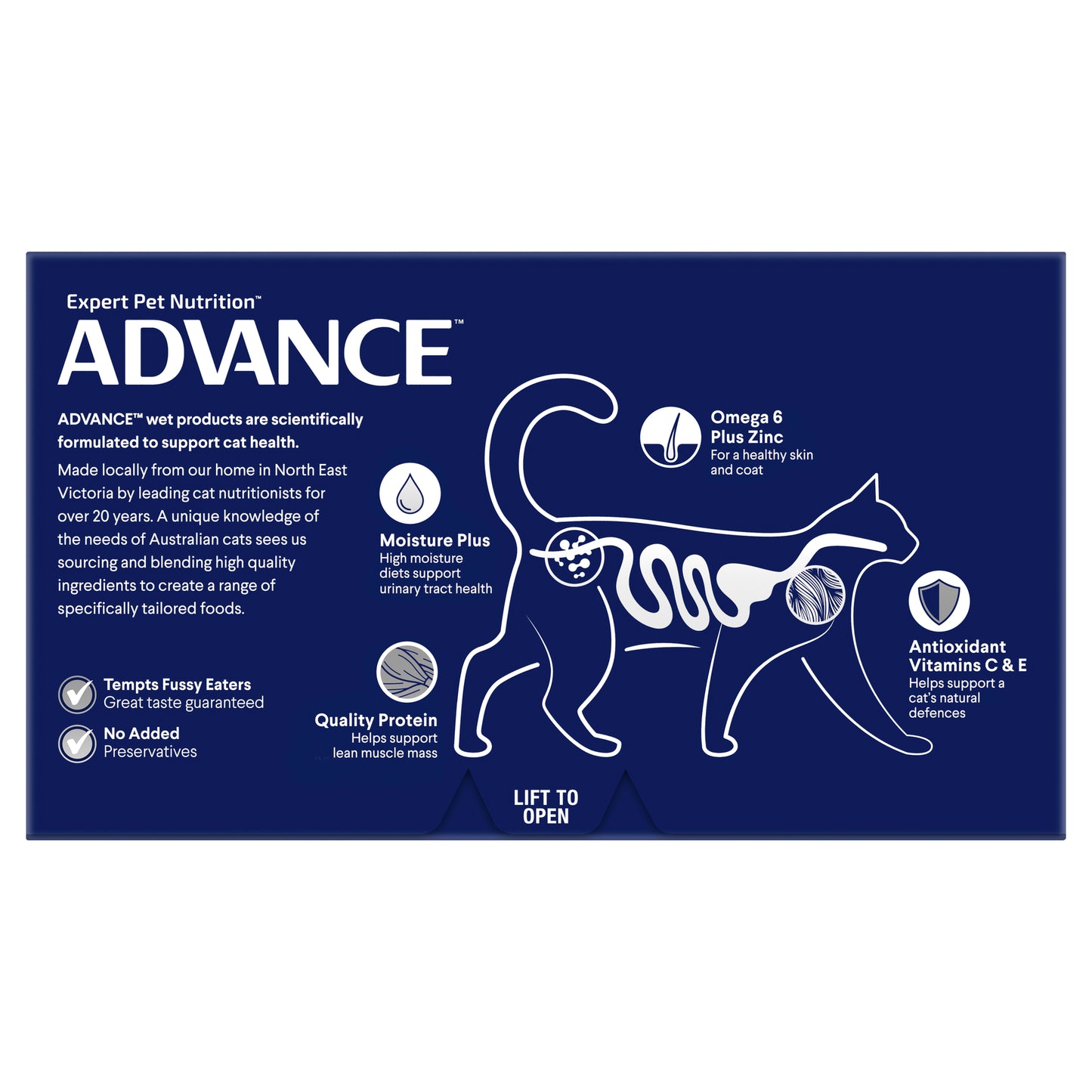 ADVANCE CAT AD TENDER CHICKEN DELIGHT 85G