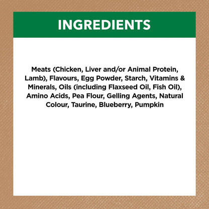 IVORY COAT GRAIN FREE ADULT CAT CHICKEN WITH LAMB IN GRAVY 85G