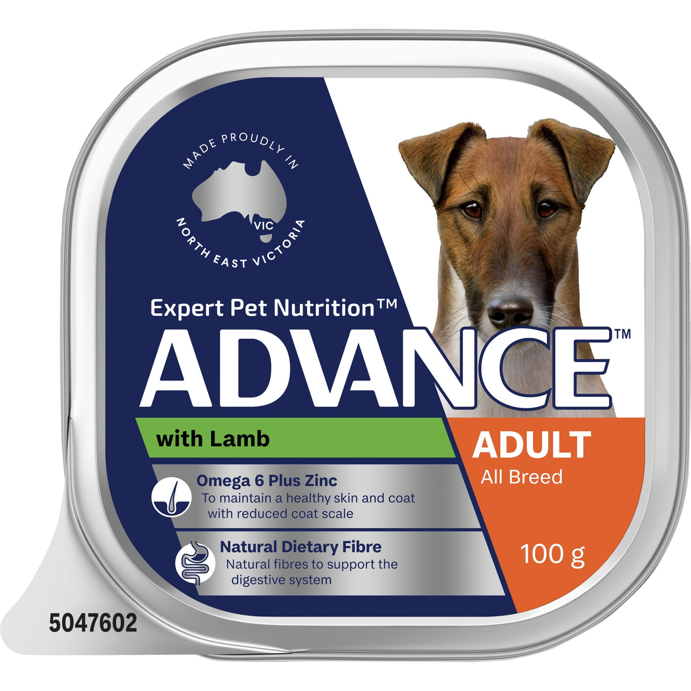 ADVANCE DOG ALL BREED ADULT LAMB 100G
