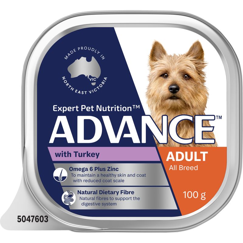 ADVANCE DOG ADULT ALL BREED WITH TURKEY 100G