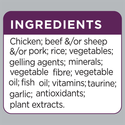 OPTIMUM PUPPY DOG WET FOOD WITH CHICKEN RICE VEGETABLES 100G