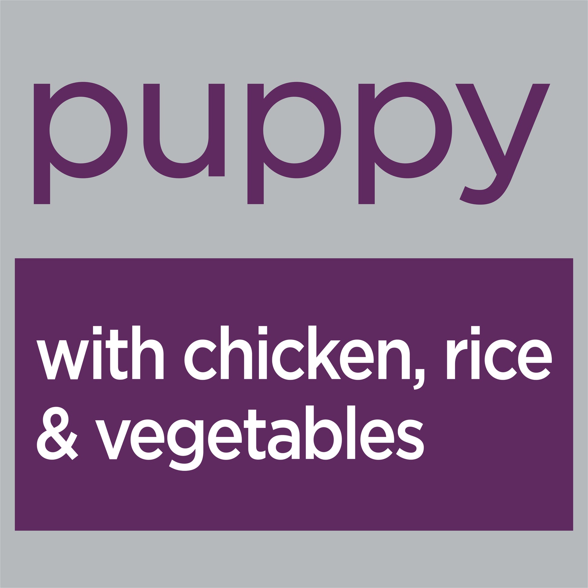 OPTIMUM PUPPY DOG WET FOOD WITH CHICKEN RICE VEGETABLES 100G
