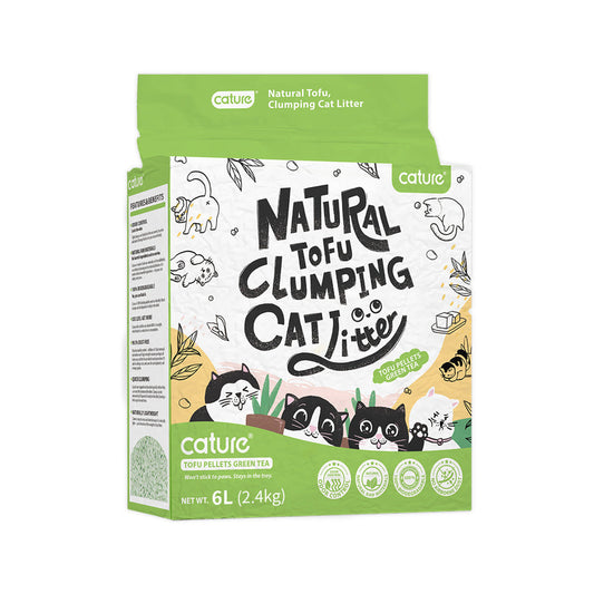 CATURE Tofu Clumping Cat Litter Green Tea