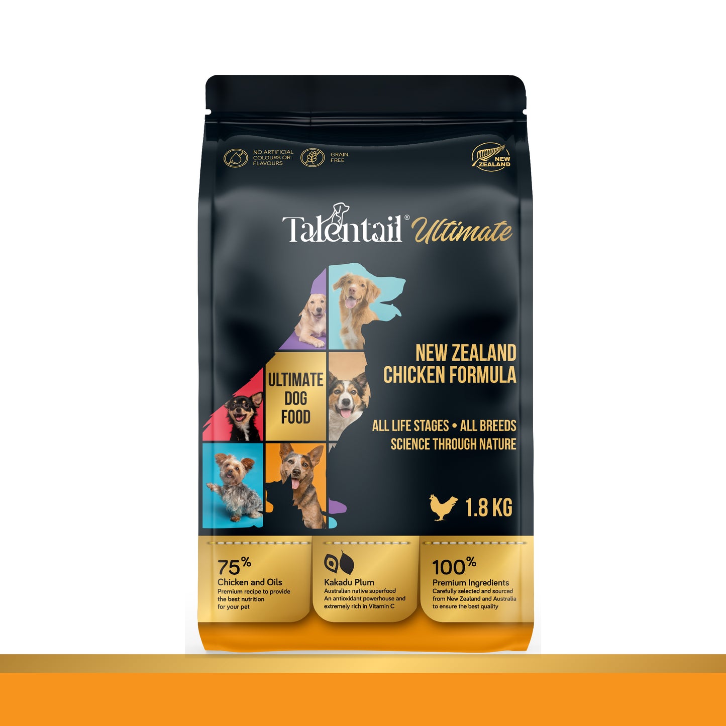 TALENTAIL Ultimate New Zealand Chicken Dog Food For All Life Stages