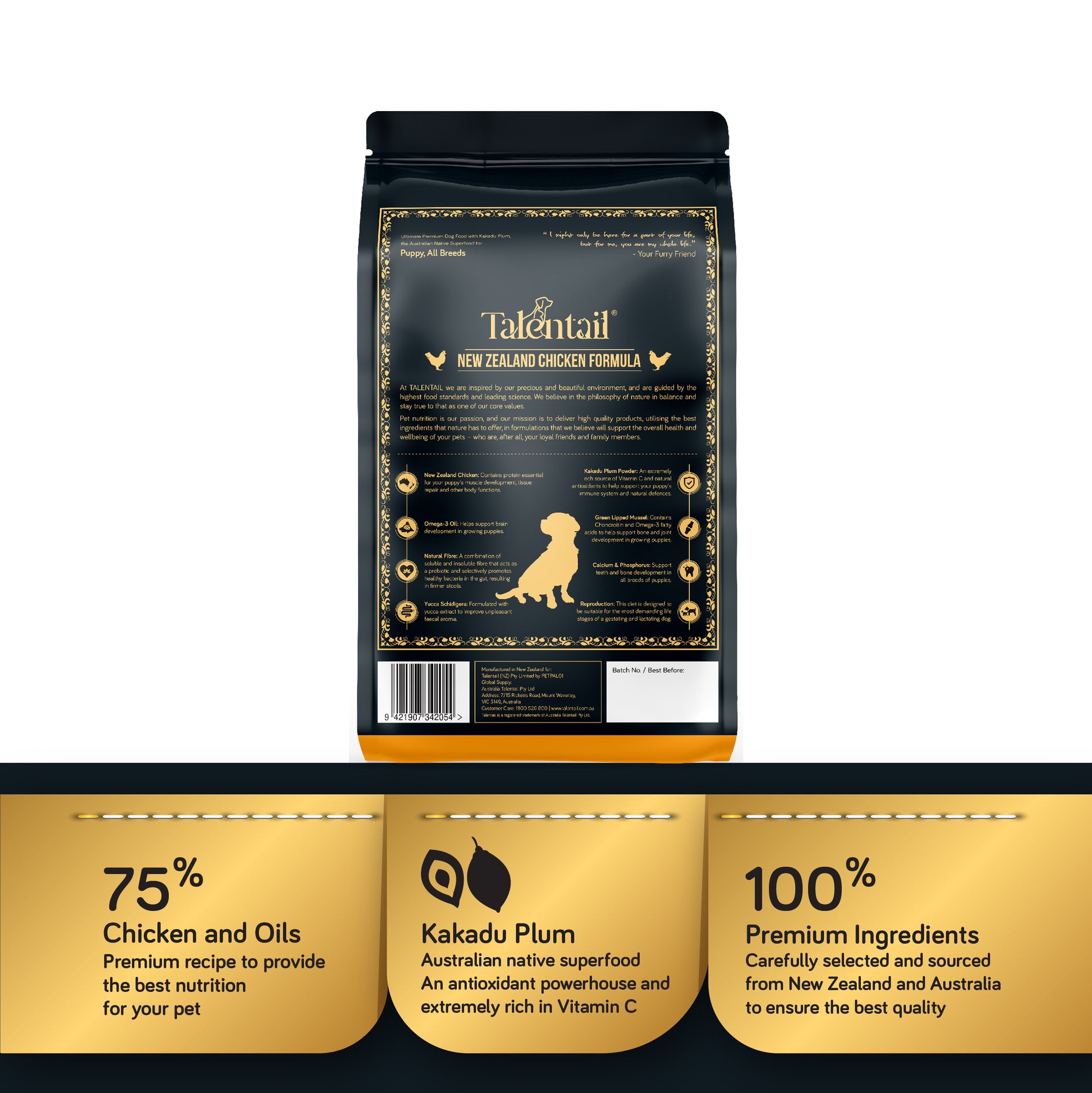 TALENTAIL Ultimate New Zealand Chicken Puppy Food