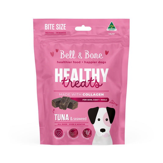 Bell & Bone Healthy Treats Skin Coat plus Nails - Tuna & Seaweed 130g