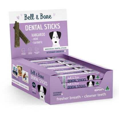 Bell & Bone - Pick N Mix Dental Sticks - Kangaroo 44 Sticks