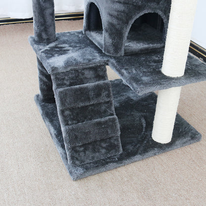 CATIO Chipboard Flannel Cat Scratching Tree