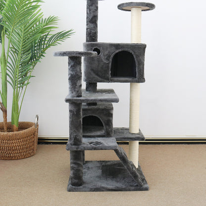 CATIO Chipboard Flannel Cat Scratching Tree