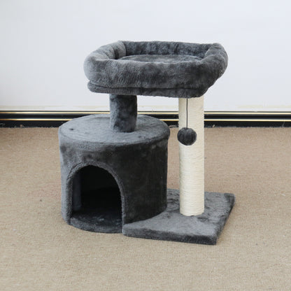 CATIO Chipboard Flannel Cat Scratching Tower