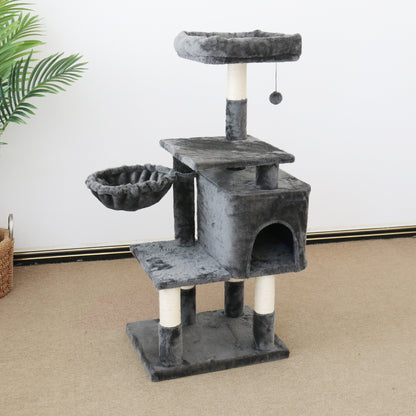 CATIO Chipboard Flannel Cat Scratching Tree