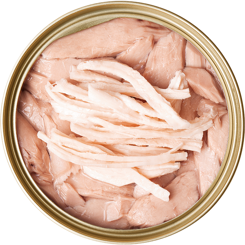 CAT FOREST Premium Tuna White Meat With Chicken In Jelly Cat Canned Food