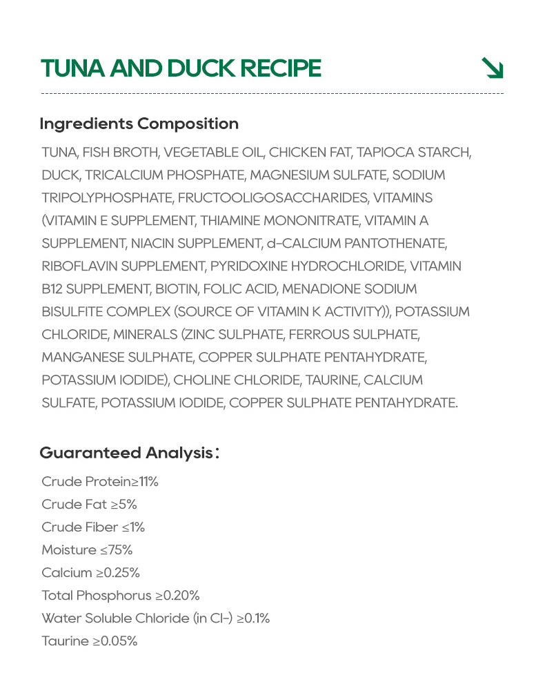 FOODCHAIN Tuna & Duck Recipe Wet Cat Food 80g