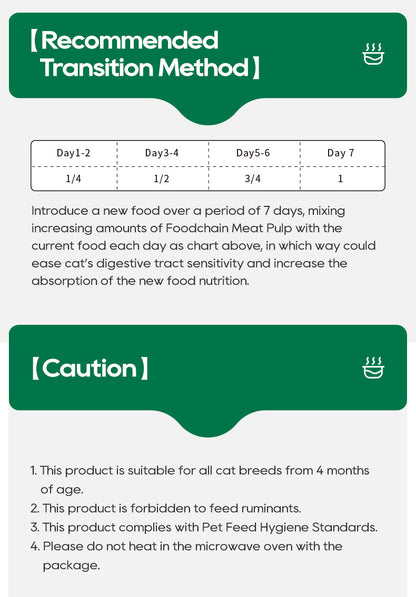 FOODCHAIN Tuna & Duck Recipe Wet Cat Food 80g