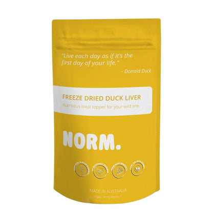 Norm Duck Liver Meal Topper Powdered Milkshake