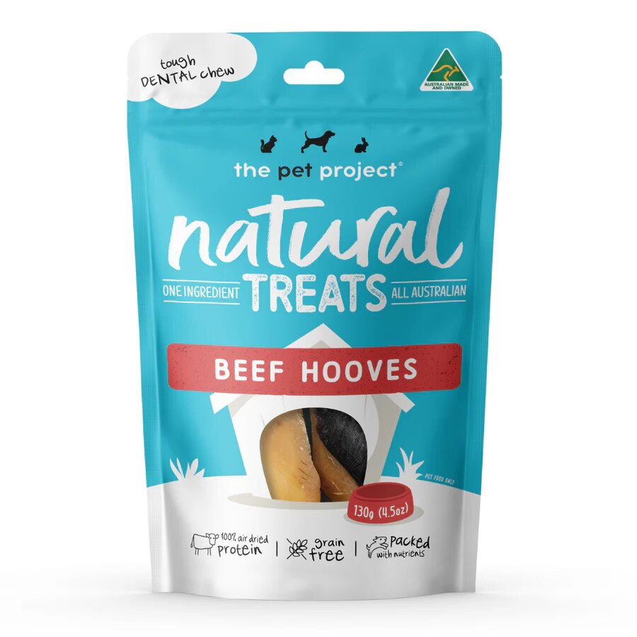 The Pet Project - Beef Hooves (130g) Dog Dental Chew