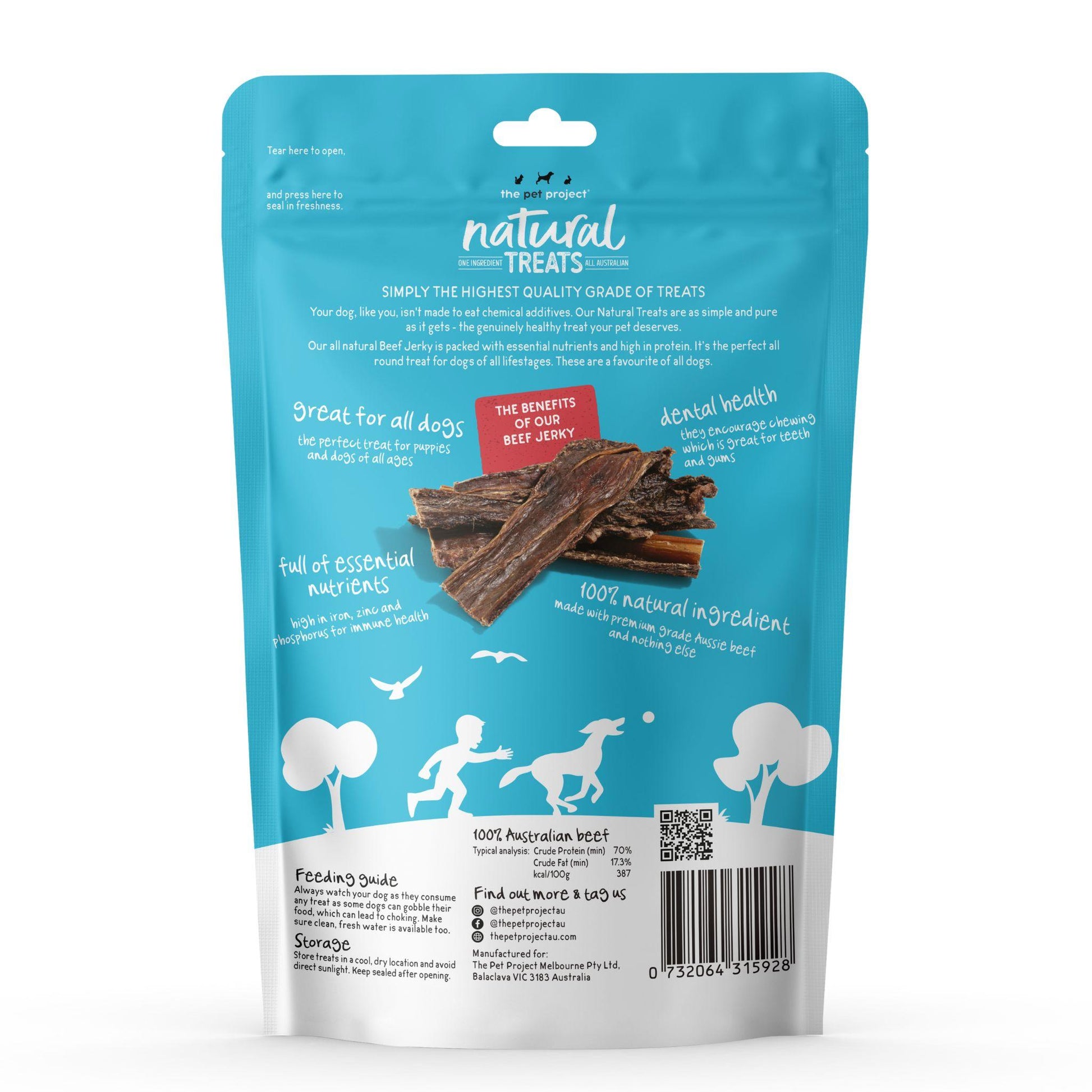 The Pet Project - Beef Jerky (100g)