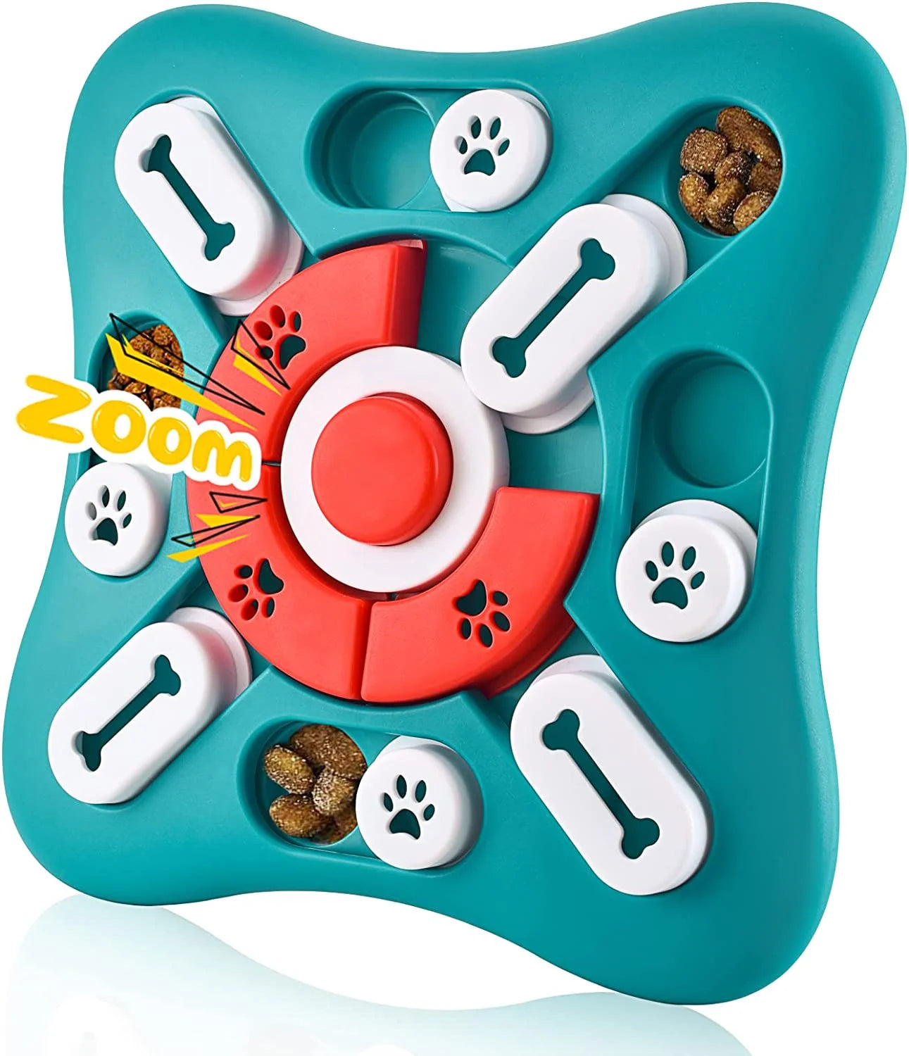 Pet Cat Dog Puzzle Toys for IQ Training & Mental Enrichment Interactive Dog Toys for Large Medium Small Dogs Treat Puzzle Dispensing