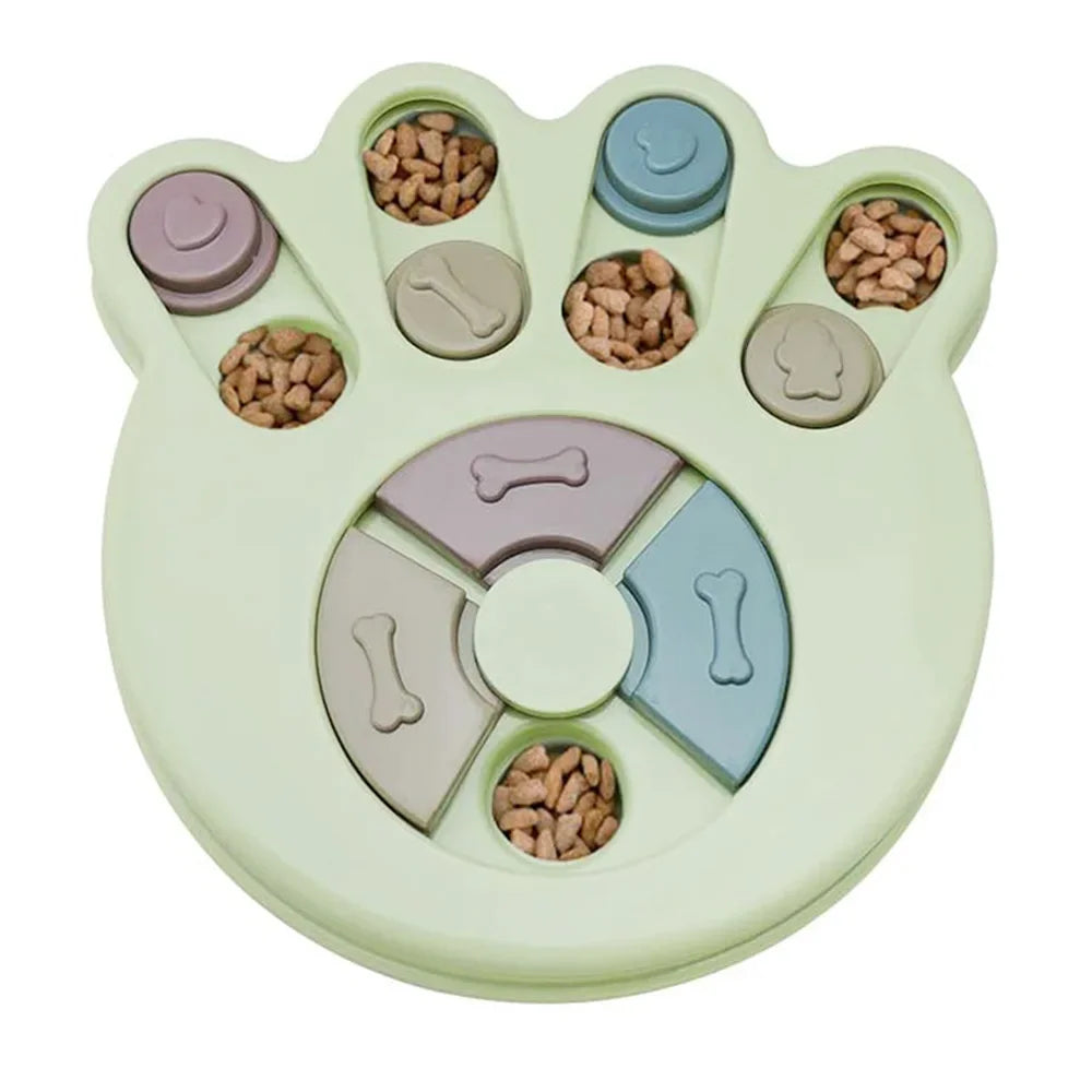 Pet Cat Dog Puzzle Toys Slow Feeder Interactive Increase IQ Food Dispenser Non-Slip Slowly Eating Bowl Cat Dogs Food Games