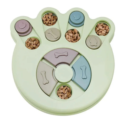 Pet Cat Dog Puzzle Toys Slow Feeder Interactive Increase IQ Food Dispenser Non-Slip Slowly Eating Bowl Cat Dogs Food Games