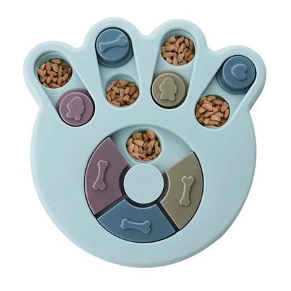 Pet Cat Dog Puzzle Toys Slow Feeder Interactive Increase IQ Food Dispenser Non-Slip Slowly Eating Bowl Cat Dogs Food Games