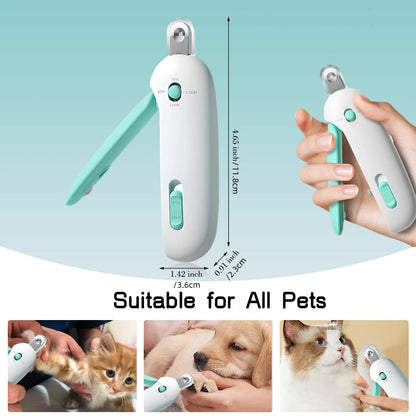 Professional Pet Nail Clippers with Adjustable Hole Cat Dog Nail Clipper Cutter Pet Claw Trimmer Puppy Kitten Care Grooming Tool