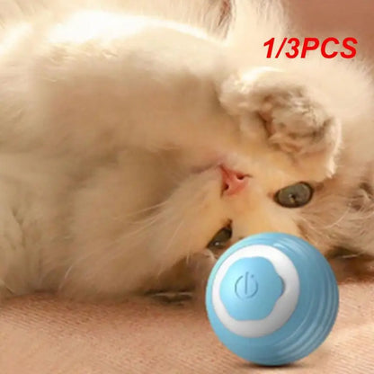 1/3PCS Electric Toys Practical Interactive Electric Clever Training Smart Training Toys Led Electronic Toys Cat Toy