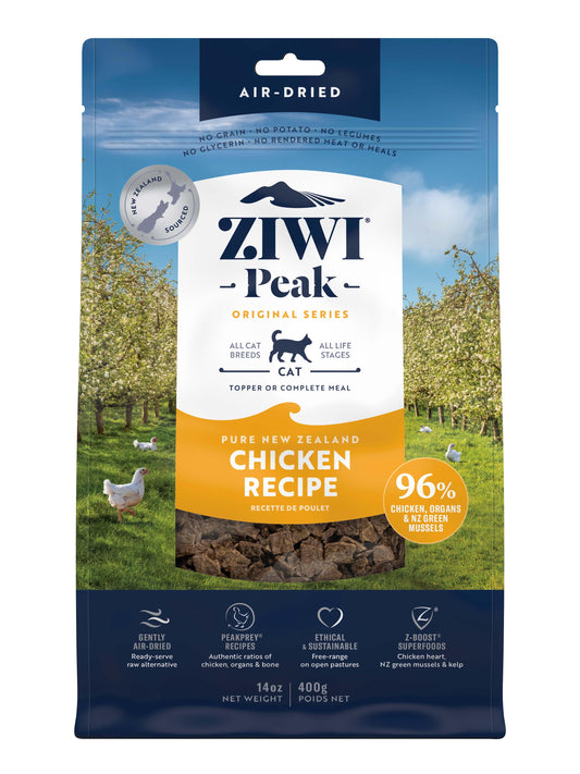 Ziwi Peak Air Dried Cat Food Chicken 400g / 1kg