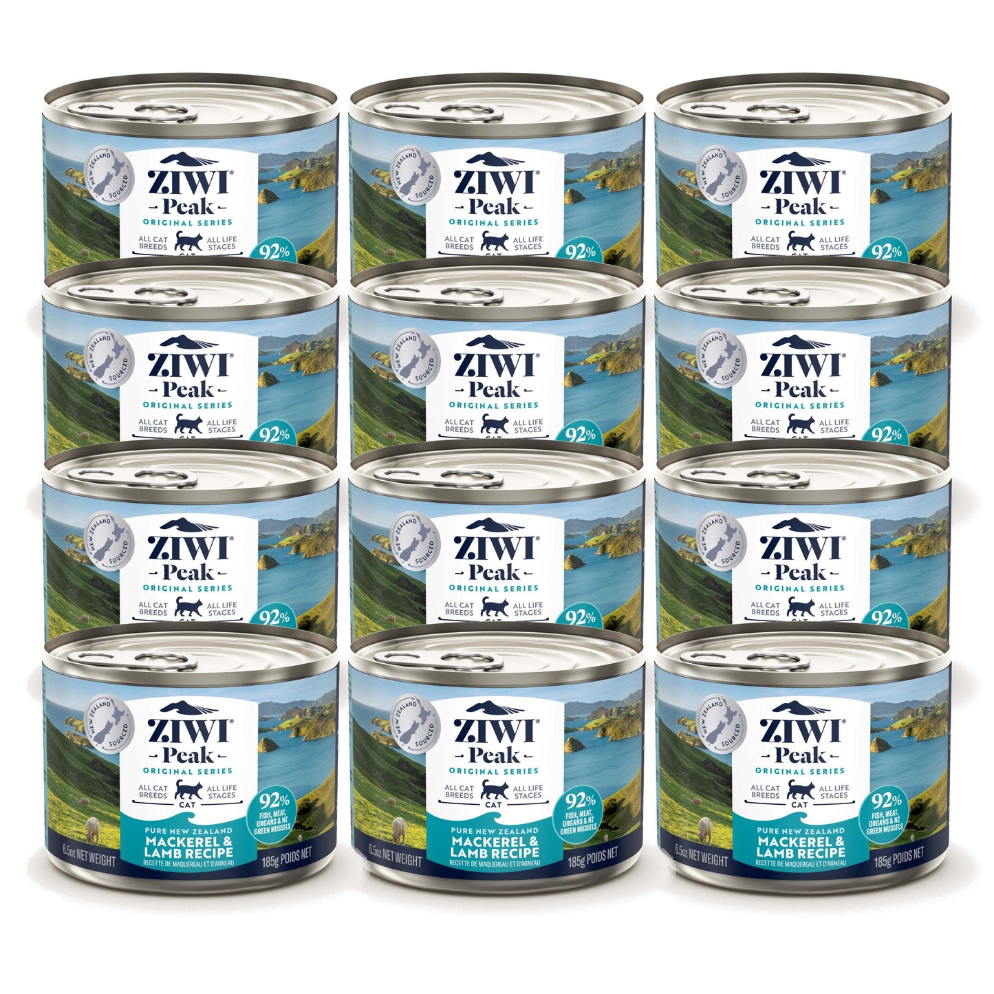 Ziwi Peak Cat Can 185g Mackerel & Lamb